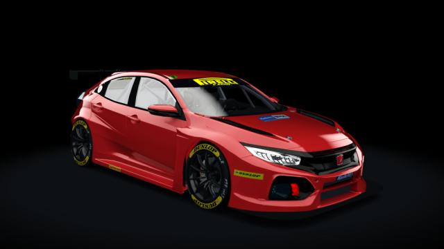 BTCC Honda Civic Type R FK8 для Assetto Corsa