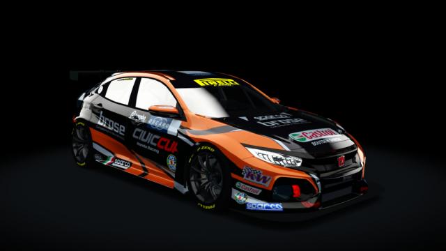 BTCC Honda Civic Type R FK8 для Assetto Corsa