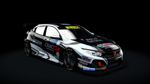 BTCC Honda Civic Type R FK8 для Assetto Corsa