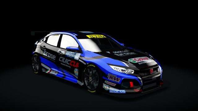 BTCC Honda Civic Type R FK8 для Assetto Corsa