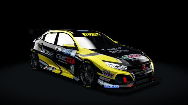 BTCC Honda Civic Type R FK8 для Assetto Corsa