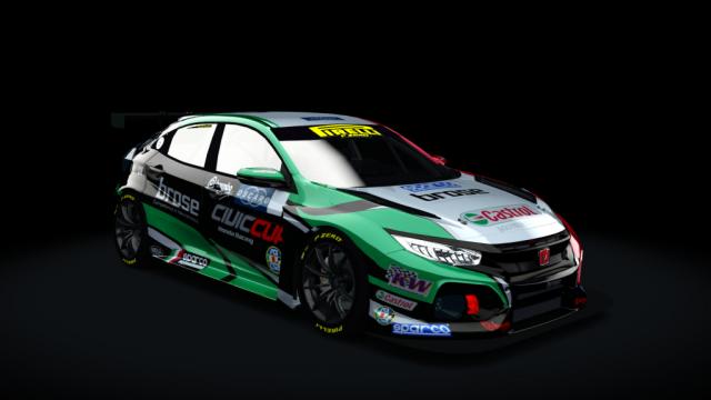 BTCC Honda Civic Type R FK8 для Assetto Corsa