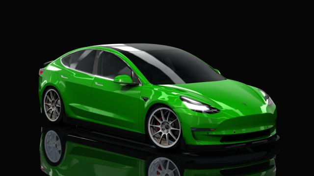 HOTHEAD21 Tesla Model 3 Custom для Assetto Corsa