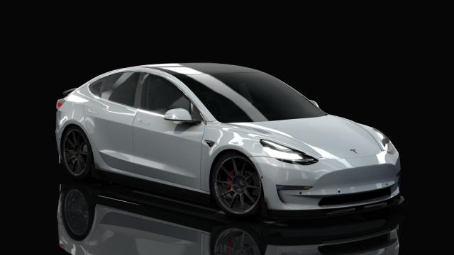 HOTHEAD21 Tesla Model 3 Custom для Assetto Corsa