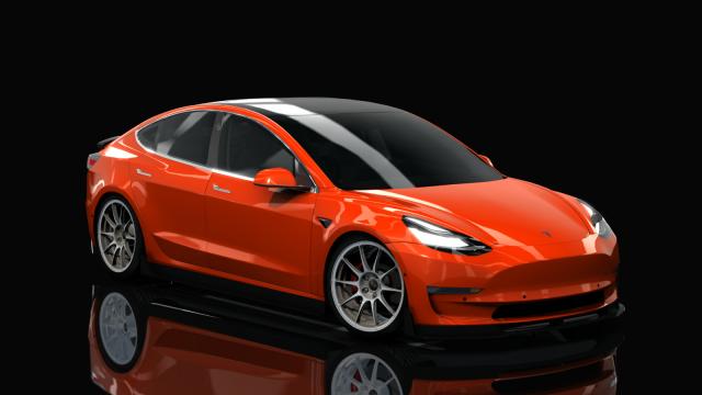 HOTHEAD21 Tesla Model 3 Custom для Assetto Corsa