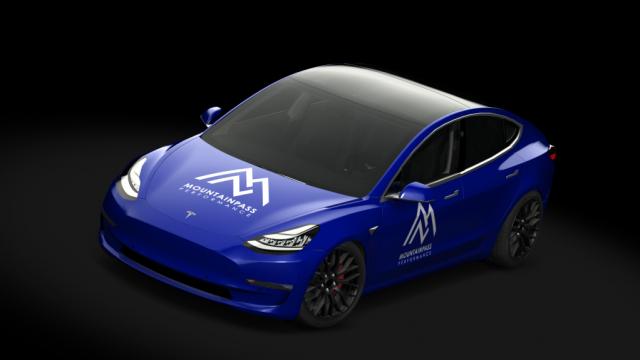Tesla Model 3 Performance (2019) для Assetto Corsa