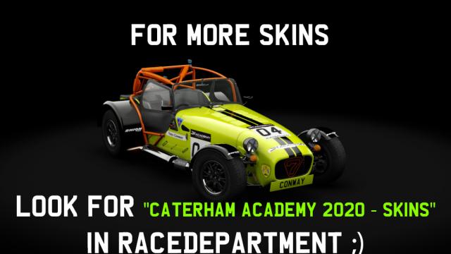 Caterham Academy 2020 для Assetto Corsa
