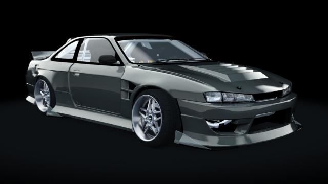 CS Nissan S14 RB25DET Litteral for Assetto Corsa