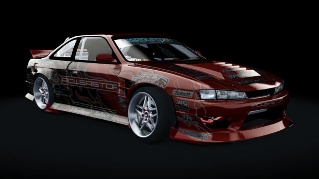 CS Nissan S14 RB25DET Litteral for Assetto Corsa