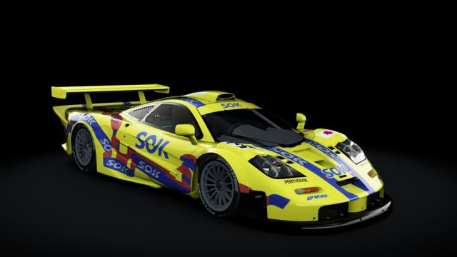 McLaren F1 GTR Longtail для Assetto Corsa