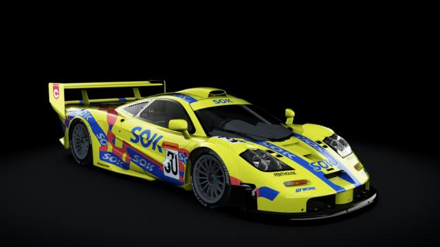 McLaren F1 GTR Longtail для Assetto Corsa