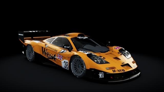 McLaren F1 GTR Longtail для Assetto Corsa