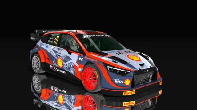 Hyundai I20 Rally1 2022 для Assetto Corsa