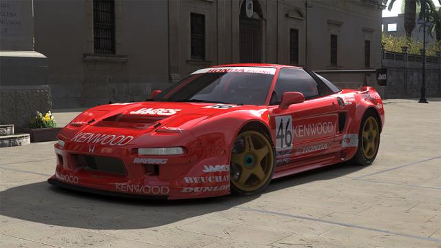 Honda NSX-R LM GT2 для Assetto Corsa