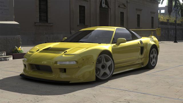 Honda NSX-R LM GT2 для Assetto Corsa