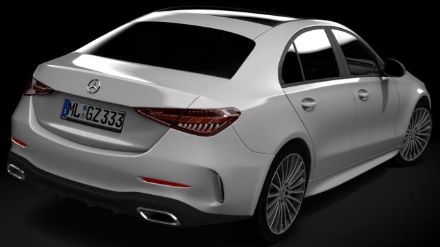 MLGZ | Mercedes-Benz C 400 AMG Line для Assetto Corsa