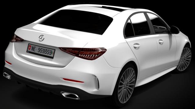 MLGZ | Mercedes-Benz C 400 AMG Line для Assetto Corsa