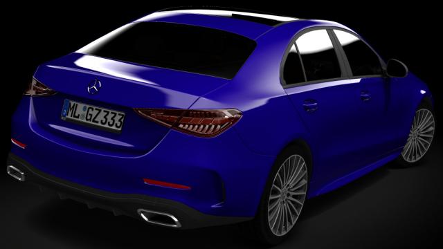 MLGZ | Mercedes-Benz C 400 AMG Line для Assetto Corsa