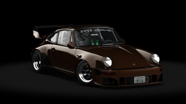 湾岸 Porsche 930 Turbo Mamasao Works для Assetto Corsa