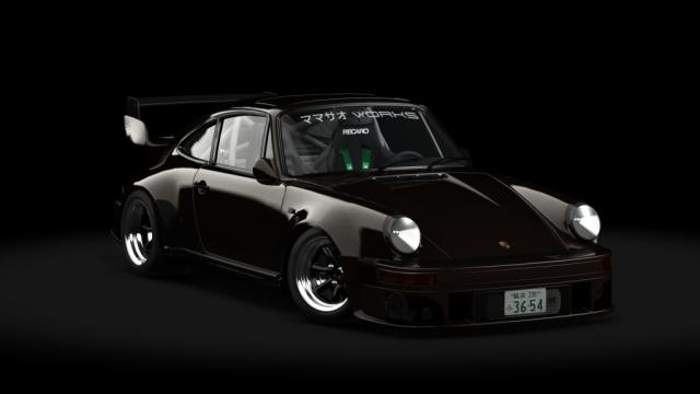 湾岸 Porsche 930 Turbo Mamasao Works для Assetto Corsa
