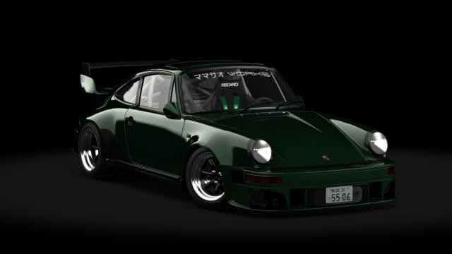 湾岸 Porsche 930 Turbo Mamasao Works для Assetto Corsa