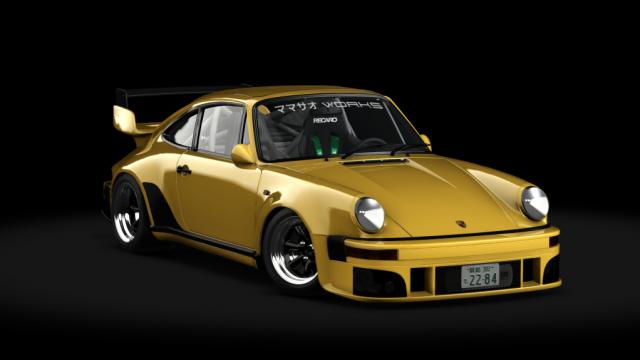 湾岸 Porsche 930 Turbo Mamasao Works для Assetto Corsa