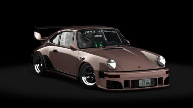 湾岸 Porsche 930 Turbo Mamasao Works для Assetto Corsa