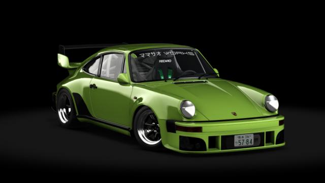 湾岸 Porsche 930 Turbo Mamasao Works для Assetto Corsa