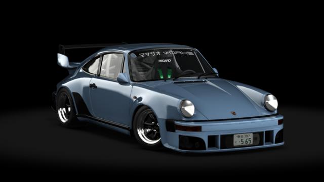 湾岸 Porsche 930 Turbo Mamasao Works для Assetto Corsa