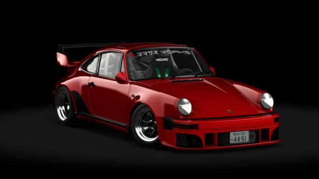 湾岸 Porsche 930 Turbo Mamasao Works для Assetto Corsa