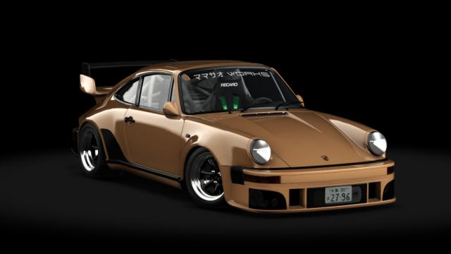 湾岸 Porsche 930 Turbo Mamasao Works для Assetto Corsa