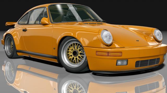 Porsche RUF Yellowbird Restored Goodwood for Assetto Corsa