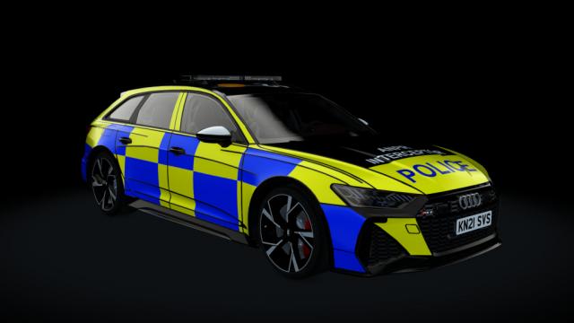Audi RS6 2021 UK POLICE для Assetto Corsa
