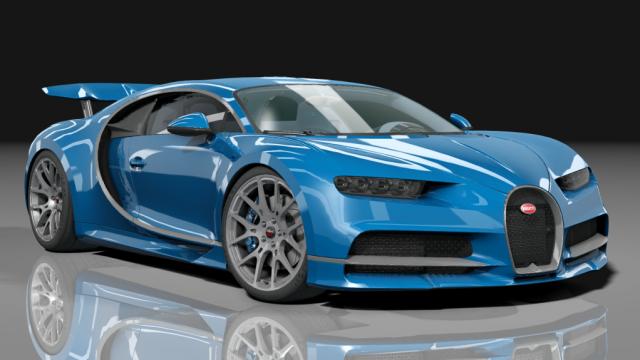 Bugatti Chiron Black Track Edition for Assetto Corsa