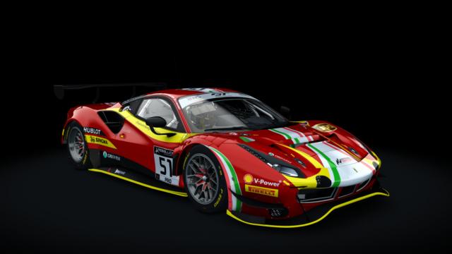 Ferrari 488 GT3 ACC Sprint for Assetto Corsa