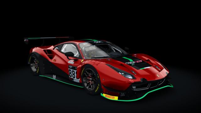 Ferrari 488 GT3 ACC Sprint for Assetto Corsa