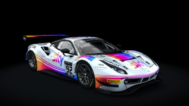 Ferrari 488 GT3 ACC Sprint for Assetto Corsa