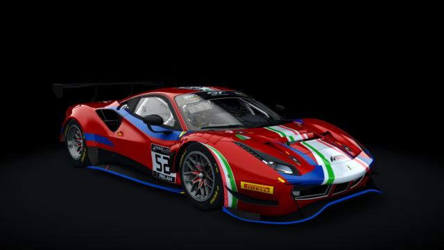 Ferrari 488 GT3 ACC Sprint for Assetto Corsa