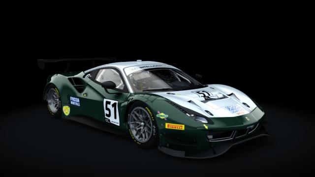 Ferrari 488 GT3 ACC Sprint for Assetto Corsa