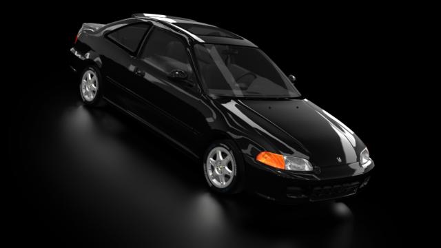 Honda Civic EJ-1 Coupe Stock для Assetto Corsa