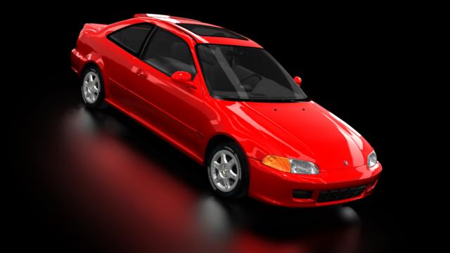 Honda Civic EJ-1 Coupe Stock для Assetto Corsa