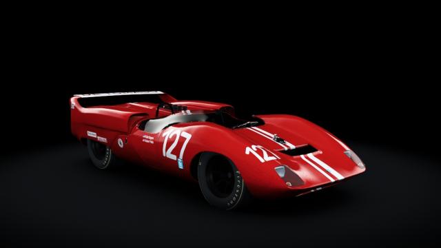 De Tomaso P70 for Assetto Corsa