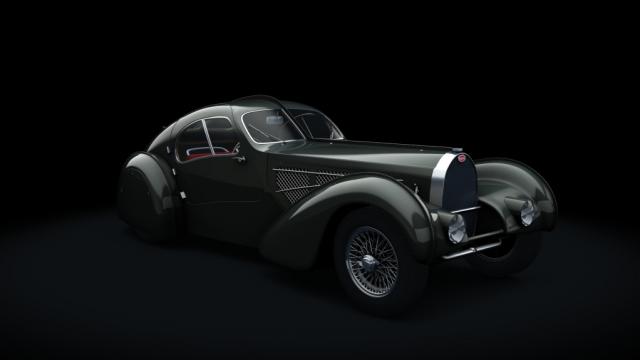 Bugatti Type57 Aerolithe for Assetto Corsa