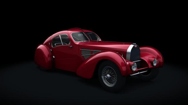 Bugatti Type57 Aerolithe for Assetto Corsa