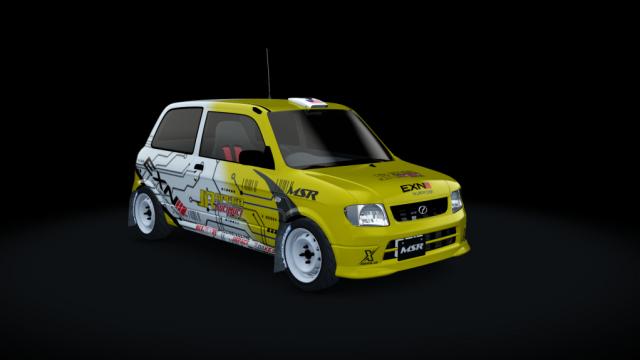 Daihatsu Mira (Mira) L710 Perodua Kelisa KAM 2002 для Assetto Corsa