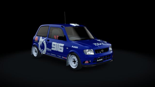 Daihatsu Mira (Mira) L710 Perodua Kelisa KAM 2002 для Assetto Corsa