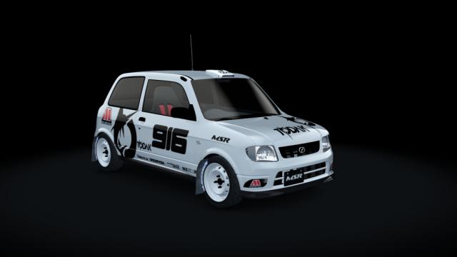 Daihatsu Mira (Mira) L710 Perodua Kelisa KAM 2002 для Assetto Corsa