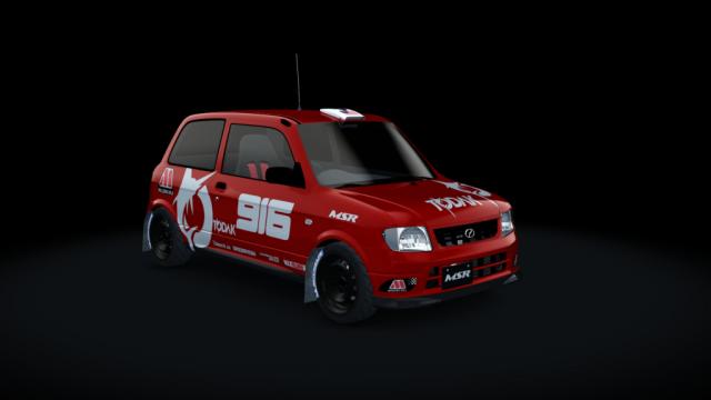 Daihatsu Mira (Mira) L710 Perodua Kelisa KAM 2002 для Assetto Corsa