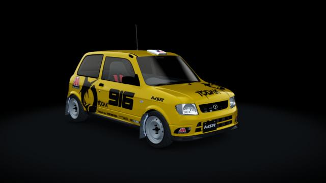 Daihatsu Mira (Mira) L710 Perodua Kelisa KAM 2002 для Assetto Corsa