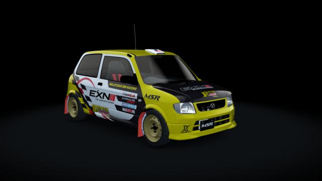 Daihatsu Mira (Mira) L710 Perodua Kelisa KAM 2002 для Assetto Corsa